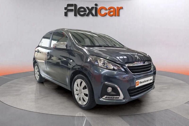 Gris Usado 2021 Peugeot 108 Active Utilitario | 9270 € (Precio justo) - Imagen 1/4