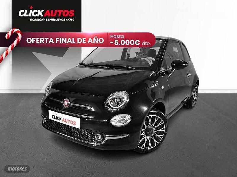 Usado Fiat 500 70 CV (51 kW) 2023 Negro Descapotable