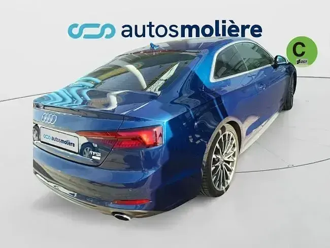 Usado Audi A5 S-Line 190 CV (139 kW) 2018 Azul Coupe