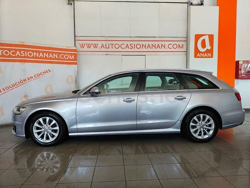 Usado Audi A6 190 CV (139 kW) 2015 Gris / plata Familiar