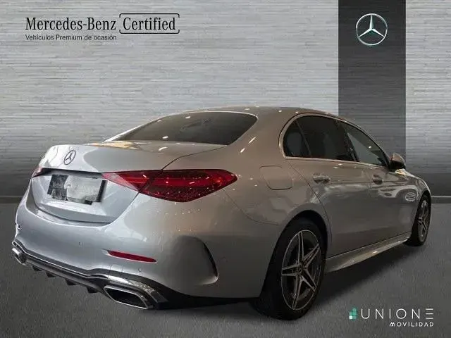 Usado Mercedes C200 163 CV (119 kW) 2023 Plata hightech