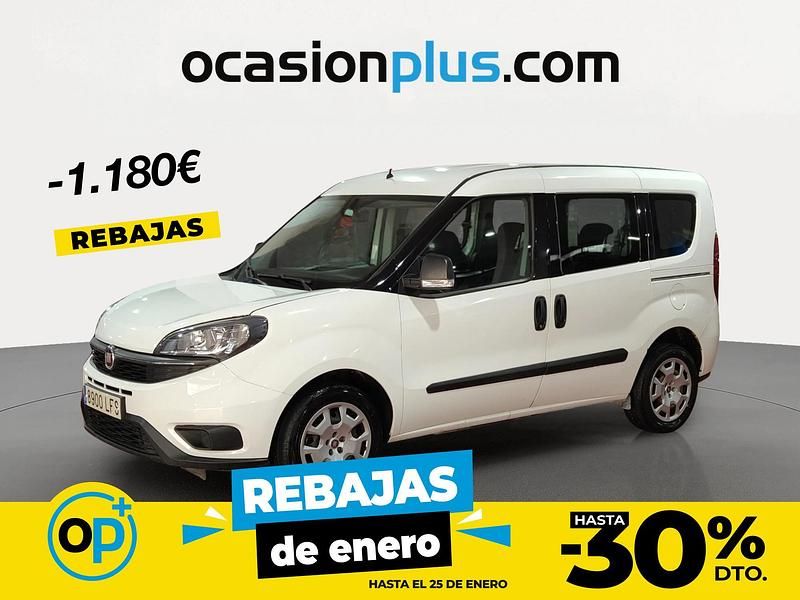 Blanco Usado 2020 Fiat Doblò Monovolumen | 12.990 € (Caro) - Imagen 1/4