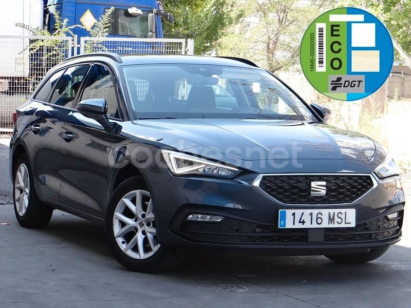 Gris / plata Usado 2021 Seat Leon XCELLENCE Familiar | 14.990 € (Precio justo) - Imagen 1/4