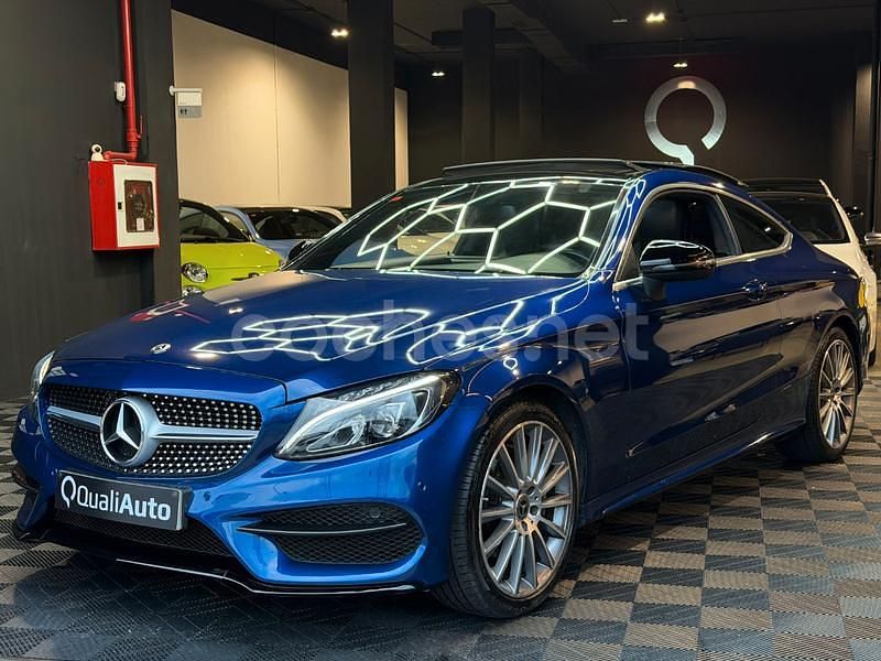 Usado Mercedes 200 184 CV (135 kW) 2018 Azul Coupe