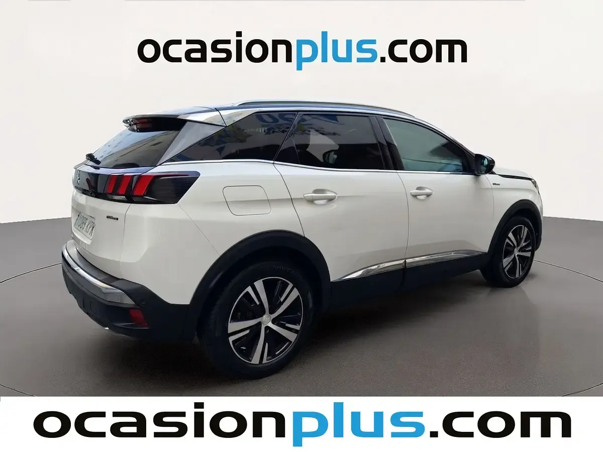 Usado Peugeot 3008 GT-line 131 CV (96 kW) 2018 Blanco SUV