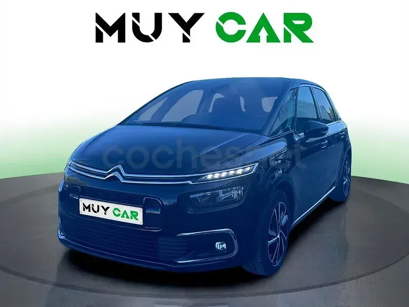 Usado Citroën C4 SpaceTourer Feel 131 CV (96 kW) 2019 Negro Monovolumen