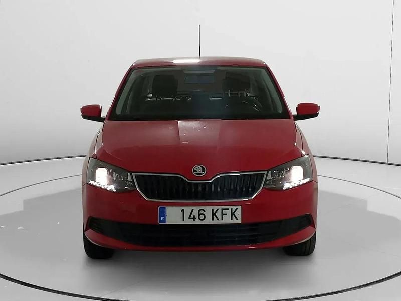 Brugt Skoda Fabia Ambition 75 HK (55 kW) 2017 Rød Sedan