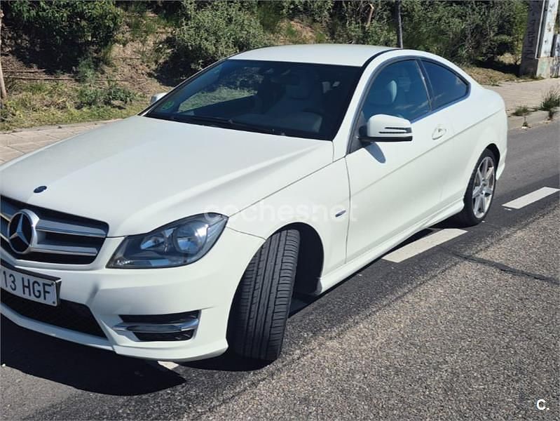 Usado Mercedes C180 Edition 156 CV (114 kW) 2012 Blanco Coupe