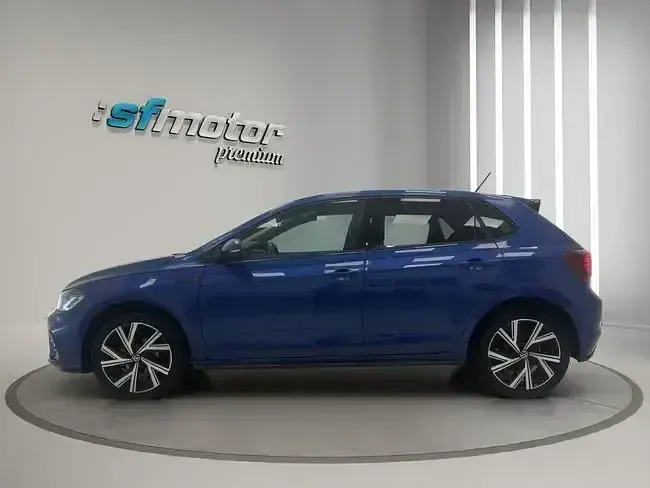 Usado VW Polo R-line 95 HP (69 kW) 2021 Azul Sedan