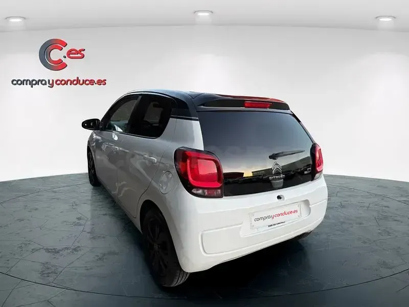 Usado Citroën C1 Origins 72 CV (52 kW) 2019 Blanco Utilitario