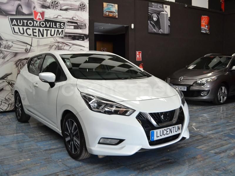 Usado Nissan Micra Tekna 90 HP (66 kW) 2017 Branco Citadino