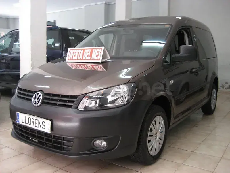 Usado VW Caddy Comfortline 102 CV (75 kW) 2014 Marrón Monovolumen