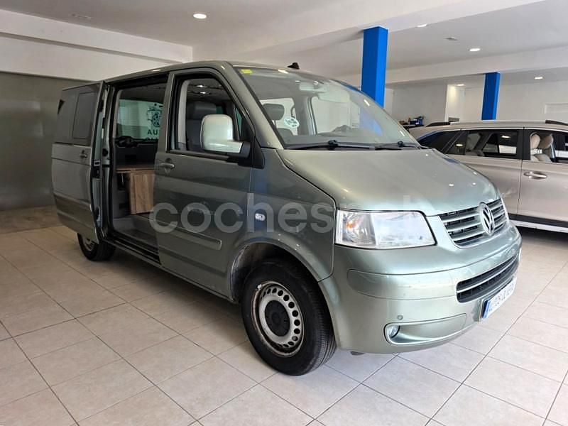 Verde Usado 2007 VW Multivan Highline Monovolumen | 15.490 € (Precio justo) - Imagen 1/4