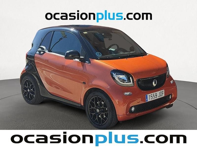 Usado Smart ForTwo Cabrio Prime 90 CV (66 kW) 2015 Naranja Descapotable