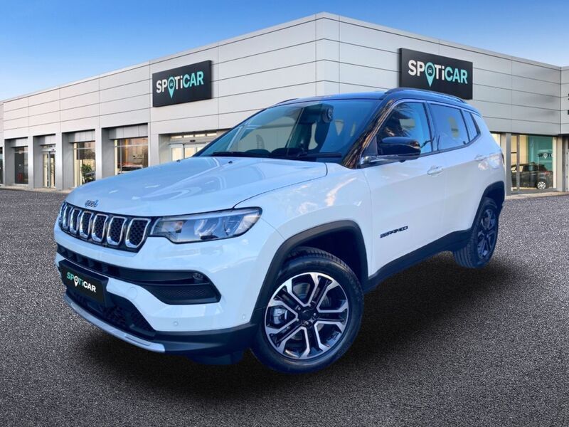 Blanco Usado 2021 Jeep Compass Limited SUV | 29.490 € (Caro) - Imagen 1/4