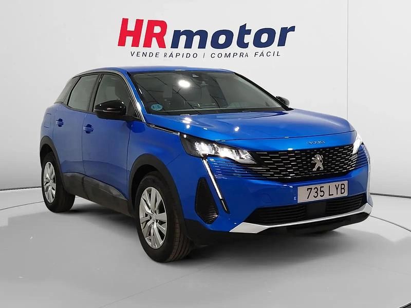 Azul Usado 2022 Peugeot 3008 Active SUV | 15.790 € (Precio justo) - Imagen 1/4