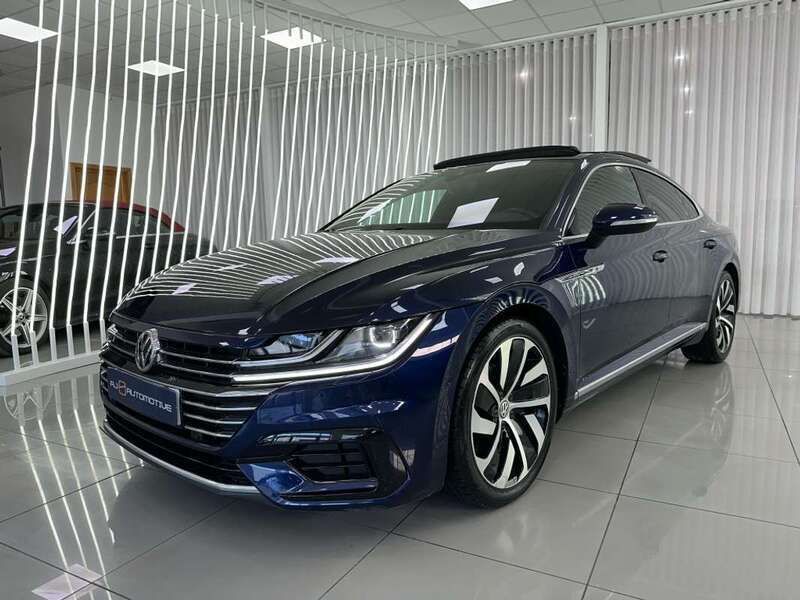 Azul Usado 2020 VW Arteon R-line Coupe | 28.990 € (Precio justo) - Imagen 1/4