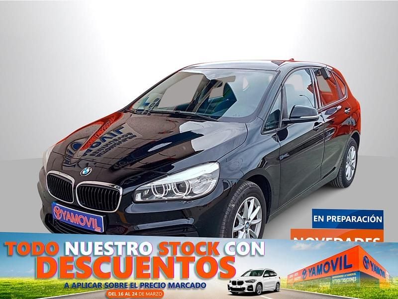 Usado BMW 218 Active Tourer 150 CV (110 kW) 2017 Negro Monovolumen