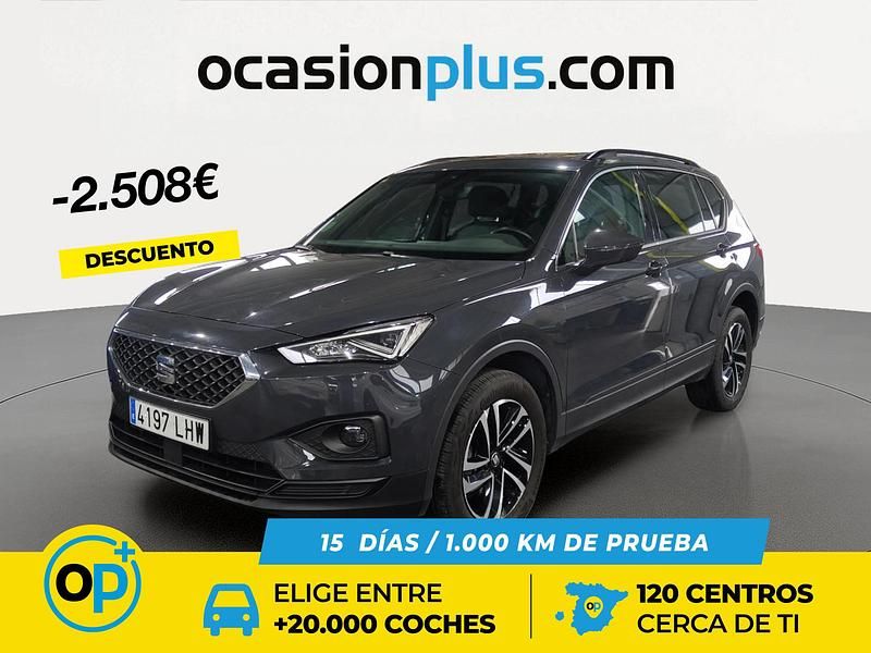 Gris Usado 2020 Seat Tarraco Style Plus SUV | 27.590 € (Un poco caro) - Imagen 1/4