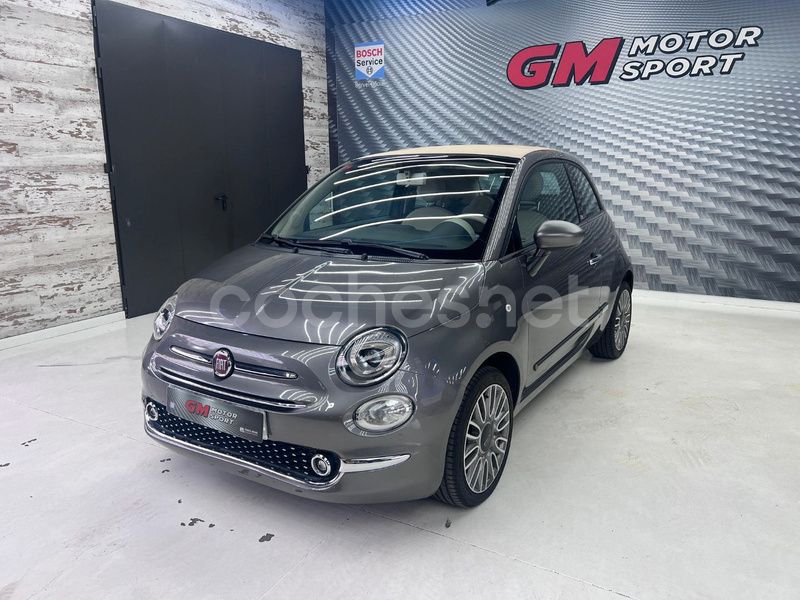 Beige Usado 2017 Fiat 500C Lounge Descapotable | 11.490 € (Precio justo) - Imagen 1/4