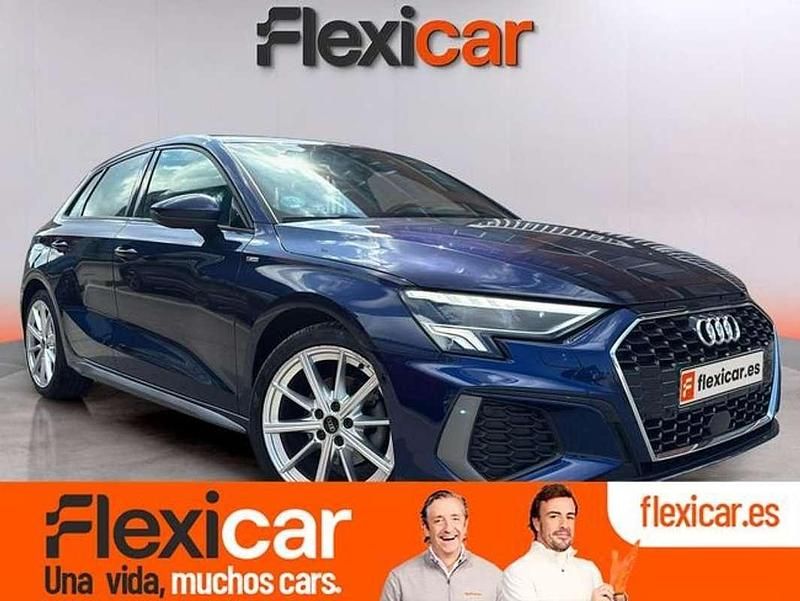 Azul Usado 2023 Audi A3 S-Line Berlina | 28.590 € (Precio justo) - Imagen 1/4