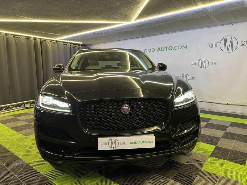 Usado Jaguar F-Pace Portfolio 179 CV (131 kW) 2016 Negro SUV
