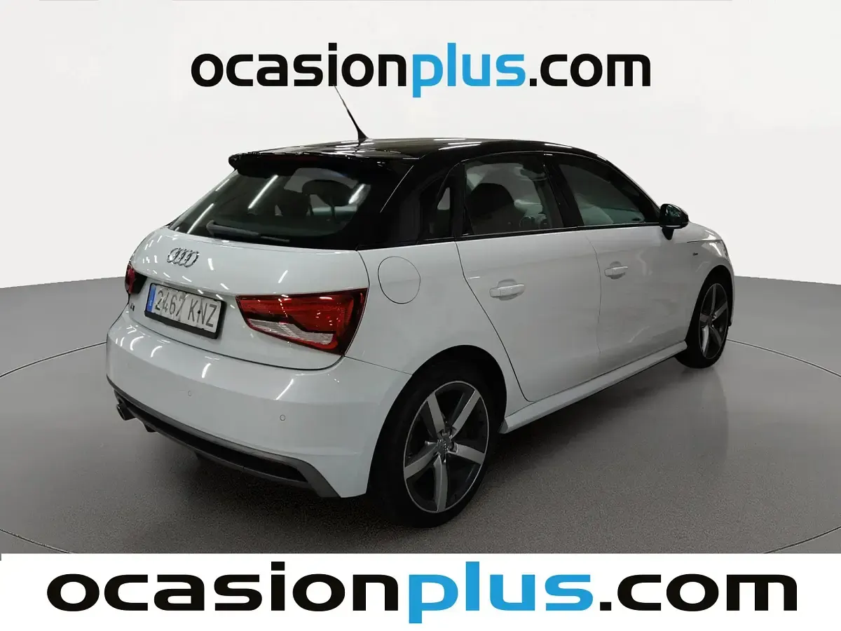 Usado Audi A1 Sportback S-Line 116 CV (85 kW) 2018 Blanco Utilitario
