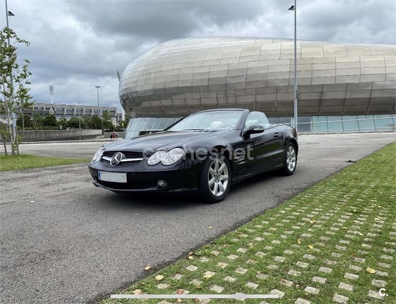Negro Usado 2001 Mercedes SL500 Descapotable | 9500 € (Precio justo) - Imagen 1/2