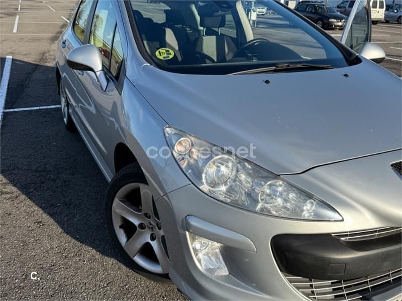 Gris / plata Usado 2009 Peugeot 308 Premium Berlina | 4100 € (Precio justo) - Imagen 1/4