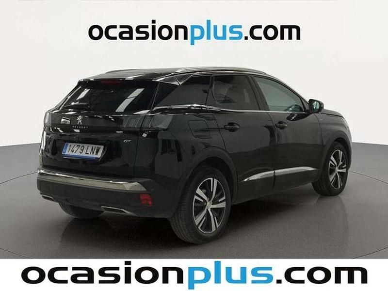 Usado Peugeot 3008 GT 131 CV (96 kW) 2021 Negro SUV