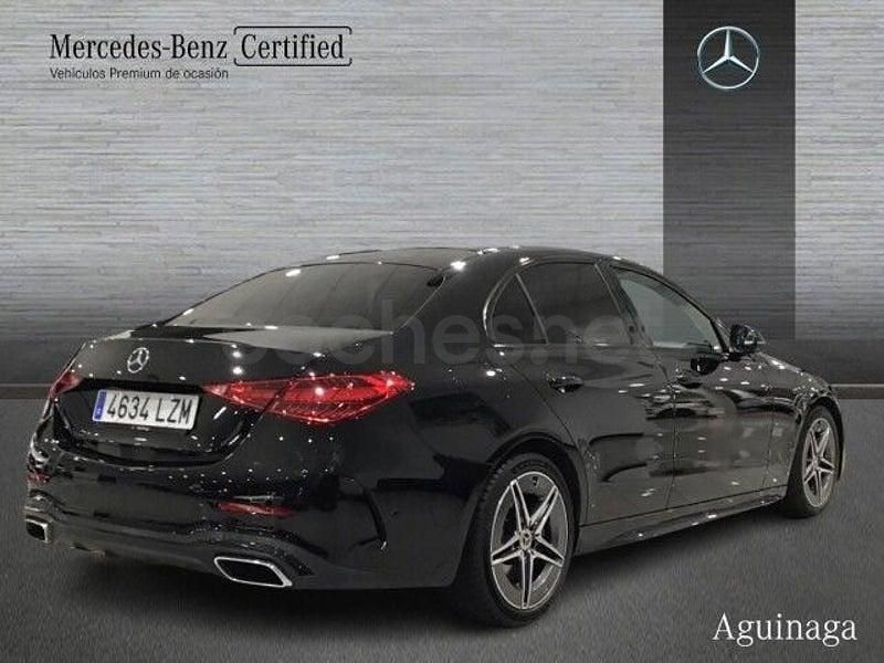 Usado Mercedes C220 200 CV (147 kW) 2022 Negro Berlina