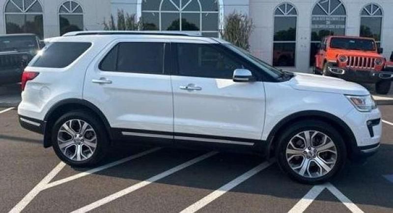 Usado Ford Explorer Platinum 300 CV (220 kW) 2019 Blanco SUV