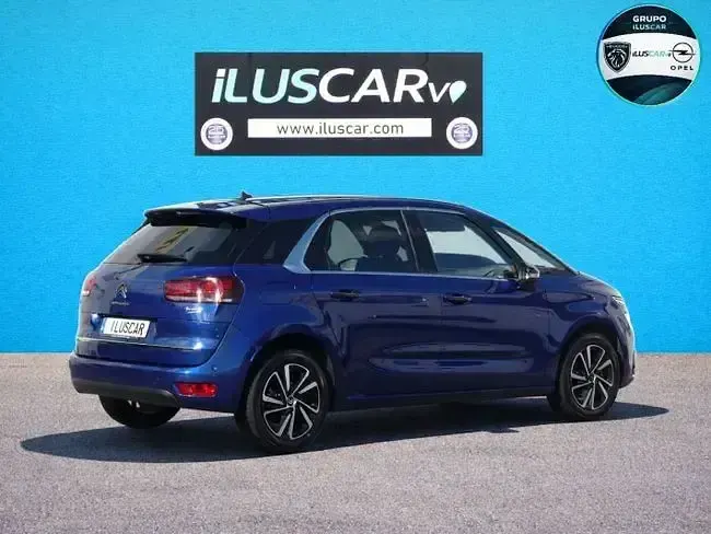 Begagnad Citroën C4 Feel 131 HK (96 kW) 2017 Blå Minibuss