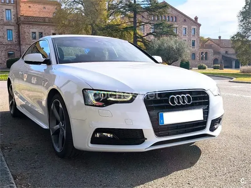 Usado Audi A5 S-Line 177 CV (130 kW) 2012 Blanco Coupe