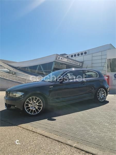 Usado BMW 118 Sport Line 143 CV (105 kW) 2007 Azul Utilitario