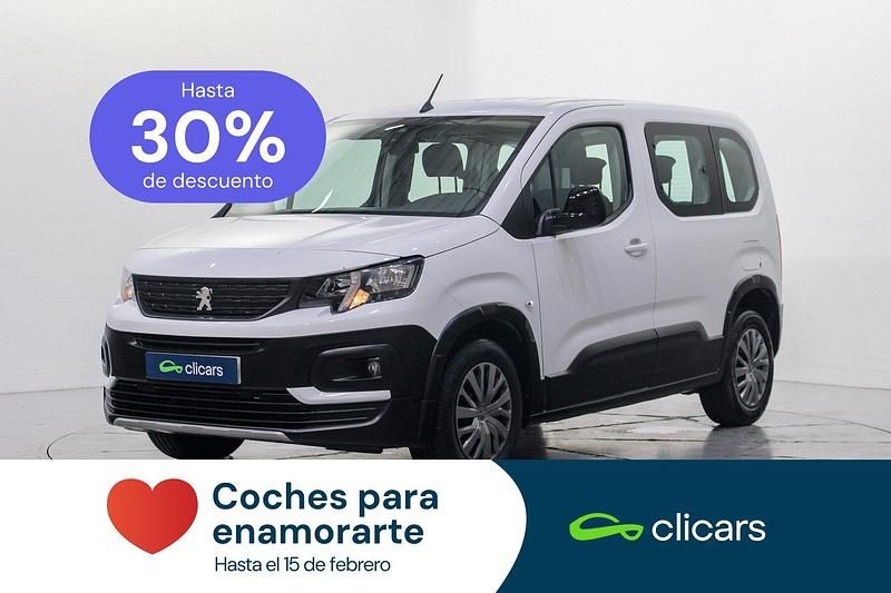 Blanco Usado 2022 Peugeot Rifter Active Monovolumen | 15.990 € (Precio justo) - Imagen 1/4