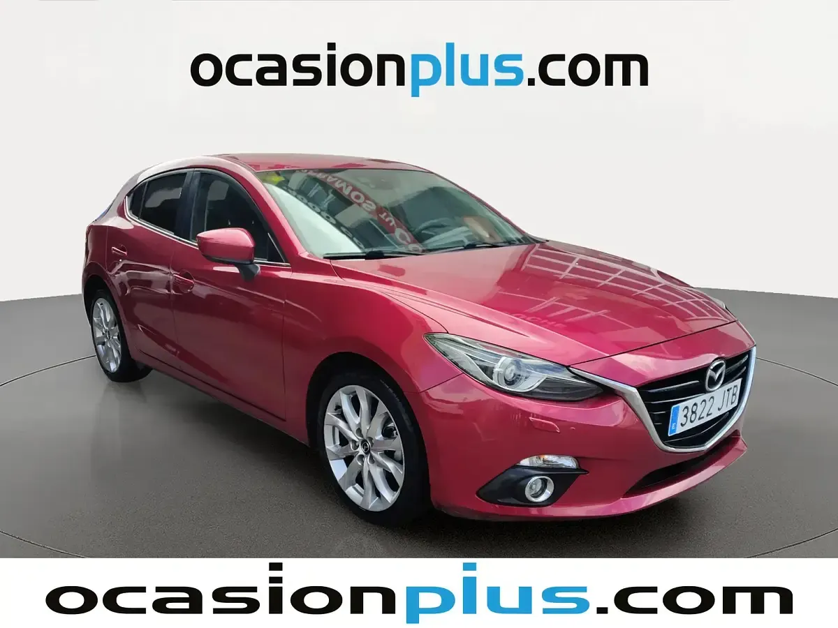 Begagnad Mazda 3 Luxury 150 HK (110 kW) 2016 Röd