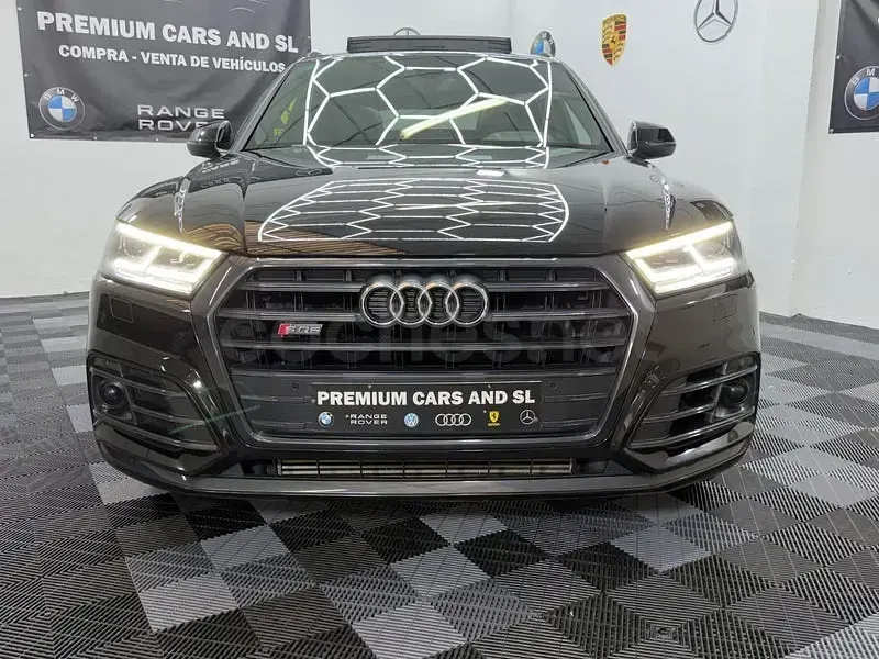 Usado Audi SQ5 S-Line 354 CV (260 kW) 2018 Negro SUV