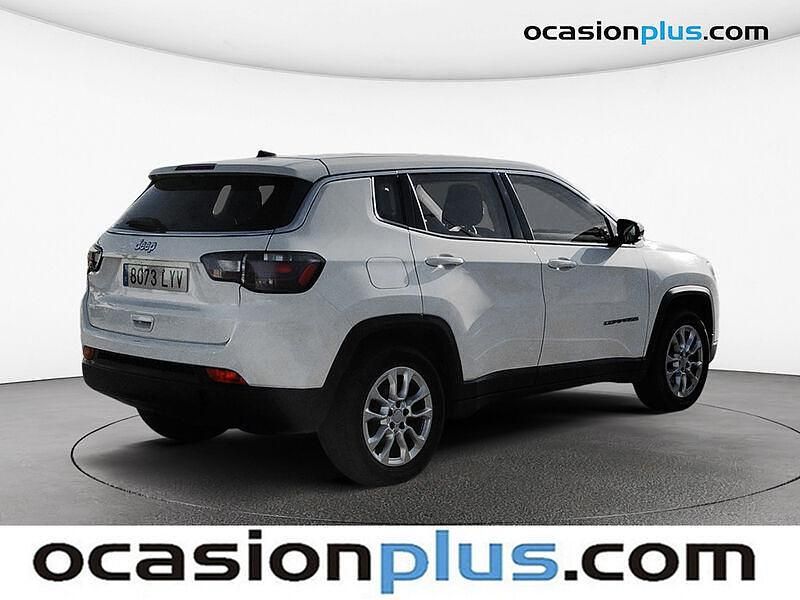 Usado Jeep Compass Longitude 130 CV (95 kW) 2022 Blanco SUV