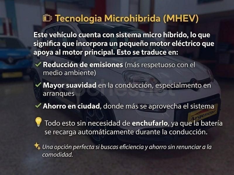 Usado Fiat Panda City Life 70 CV (51 kW) 2022 Blanco Utilitario