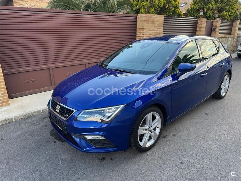 Azul Usado 2020 Seat Leon FR Berlina | 18.500 € (Super precio) - Imagen 1/4