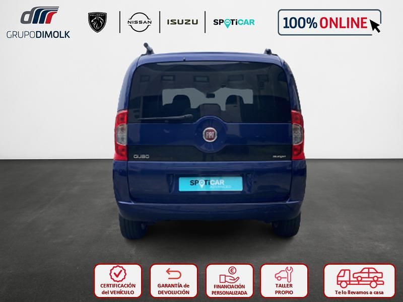 Usado Fiat Qubo Dynamic 75 CV (55 kW) 2013 Azul Monovolumen