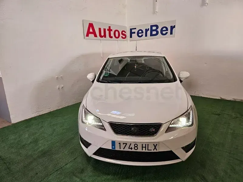 Usado Seat Ibiza FR 105 CV (77 kW) 2014 Blanco Berlina