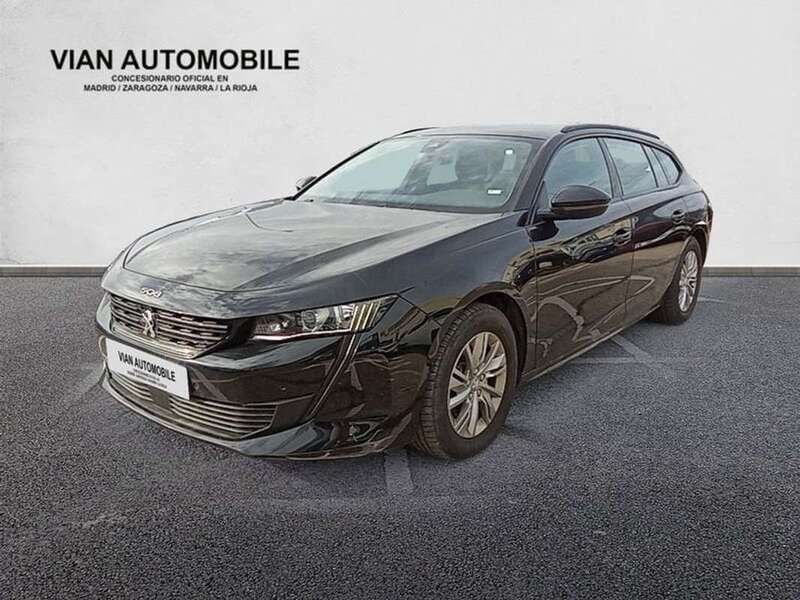 Negro Usado 2022 Peugeot 508 Active Familiar | 14.500 € (Super precio) - Imagen 1/4