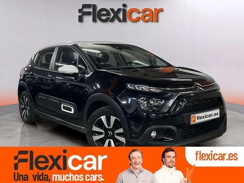 Negro Usado 2022 Citroën C3 PureTech Utilitario | 9970 € (Precio justo) - Imagen 1/4