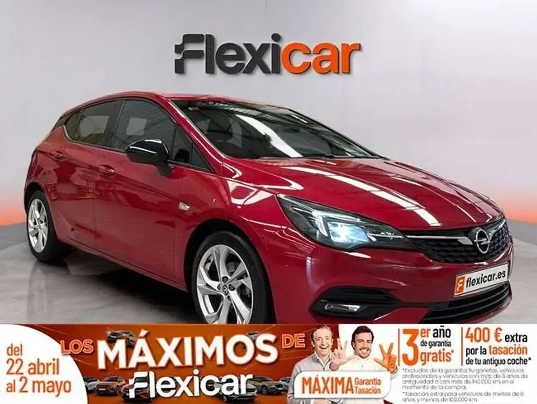 Używany Opel Astra Design & Tech 110 KM (80 kW) 2021 Czerwony Hatchback