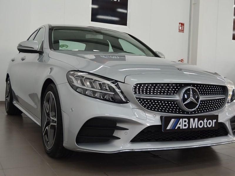 Usado Mercedes C200 160 CV (117 kW) 2019 Gris / plata Berlina