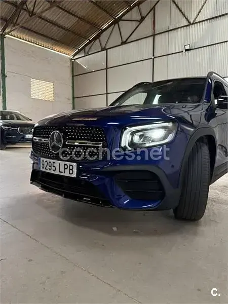 Usado Mercedes GLB200 150 CV (110 kW) 2021 Azul SUV