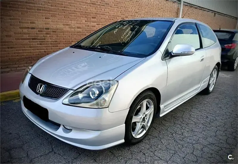 Usado Honda Civic Sport 100 CV (73 kW) 2003 Gris / plata Berlina