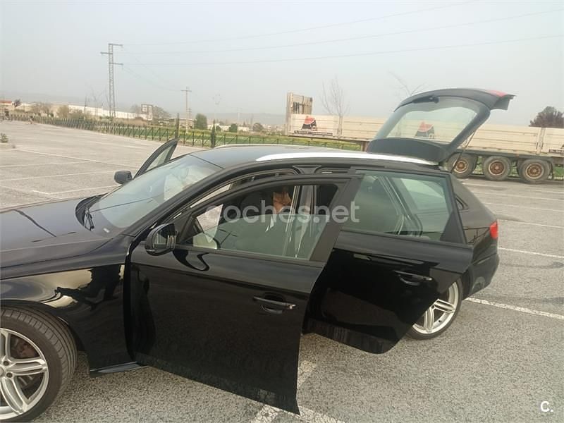 Usado Audi A4 Sport 120 CV (88 kW) 2011 Negro Familiar